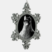 Raven Ornament Raven Weihnachtsdekorationen nach M (Links)