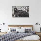 Raven P9239 Leinwanddruck (Insitu (Schlafzimmer))