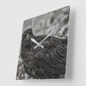 Raven P9239 Quadratische Wanduhr (Winkel)