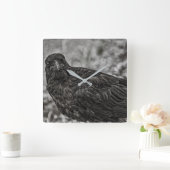 Raven P9239 Quadratische Wanduhr (Zuhause)