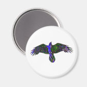 Raven Paint Magnet (Vorderseite/Rückseite)