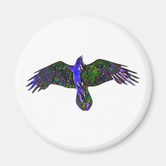 Raven Paint Magnet (Vorne)