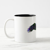 Raven Paint Zweifarbige Tasse (Links)