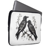 Raven Pair on a Vine Electronics Laptop Bag Laptopschutzhülle (Vorne Rechts)
