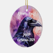 Raven Personalisiert Ornament (Rechts)