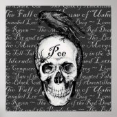 Raven Poe Print Poster (Vorne)