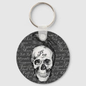 Raven Poe Schlüsselanhänger (Vorderseite)