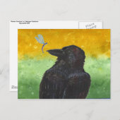Raven Ponders Postkarte (Vorne/Hinten)