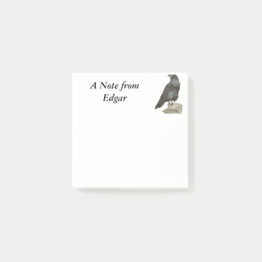 Raven Post-it Klebezettel (Vorderseite)