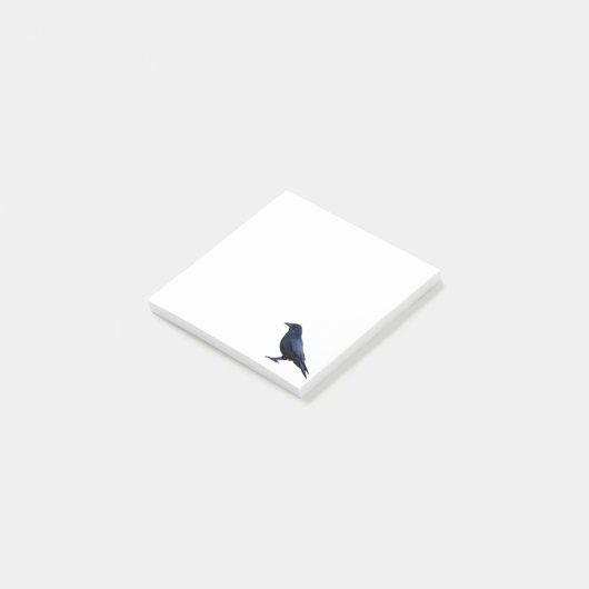 Raven Post It Notes / weiß Post-it Klebezettel (angewinkelt)