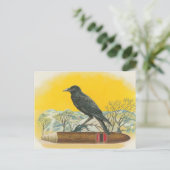Raven Postkarte (Stehend Vorderseite)