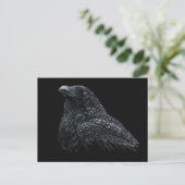 Raven Postkarte (Stehend Vorderseite)