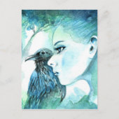 Raven Postkarte (Vorderseite)