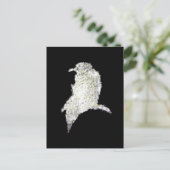 Raven Postkarte (Stehend Vorderseite)