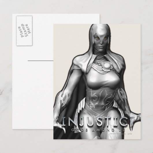 Raven Postkarte (Vorne/Hinten)