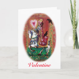 Raven Renaissance Valentine Feiertagskarte