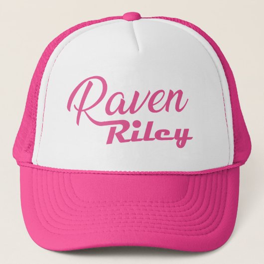 Raven Riley Trucker Hat Truckerkappe (Vorderseite)