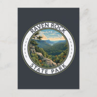Raven Rock Staat Park North Carolina Abzeichen