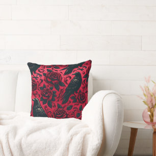 Raven Rose 20x20 Kopfkissen Kissen