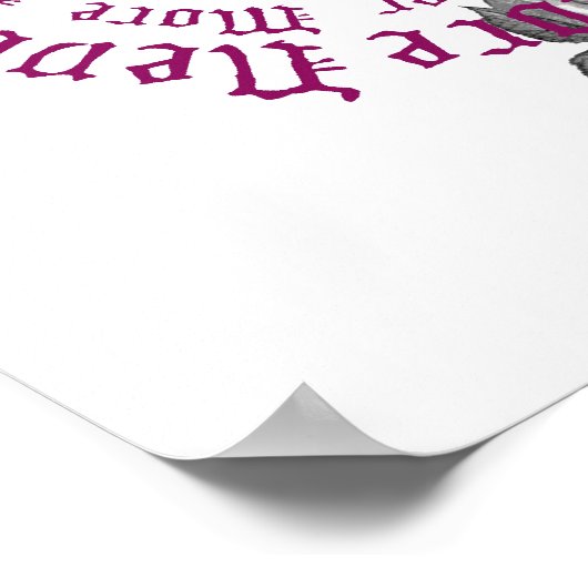 Raven & Rose Poster (Ecke)