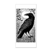 Raven Rubber Briefmarke Gummistempel (Prägung)