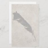 Raven’s Feather Bird-lover Crow design Briefpapier (Vorne/Hinten)