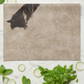 Raven’s Feather Bird-lover Crow design Geschirrtuch (Gefaltet)