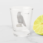 Raven Schnapsglas (Rückseite)