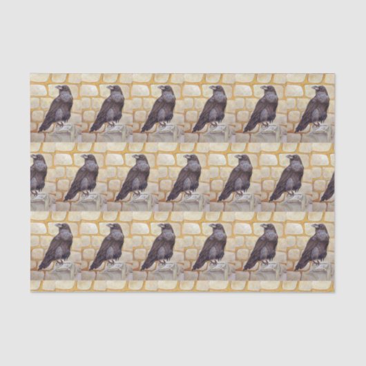 Raven Seidenpapier (Vorderseite)