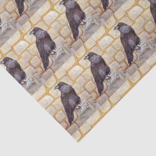 Raven Seidenpapier (Ausschnitt)