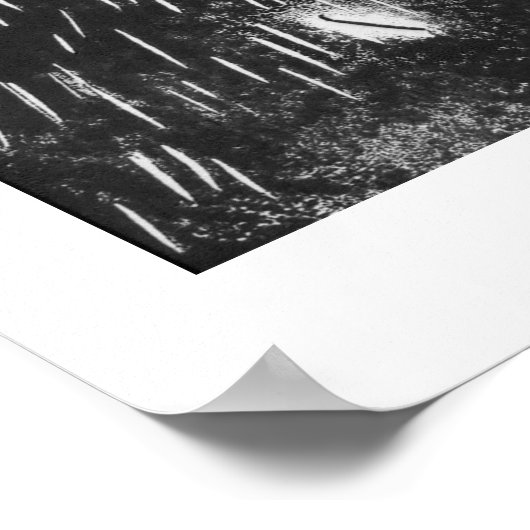 Raven Shadow Self Art Print Poster (Ecke)