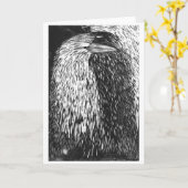 Raven Shadow Self-Card Karte (Gelbe Blume)