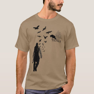 Raven Shirt Men Girl Women to Shirt Shirt Goth Bir