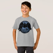 Raven Shirts Raven Crow Art Kid's Sweatshirt (Vorne ganz)