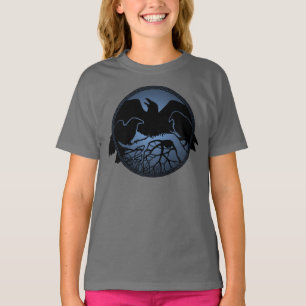 Raven Shirts Raven Crow Art Kid's Sweatshirt