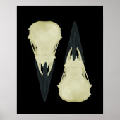 Raven Skulls Poster (Vorne)