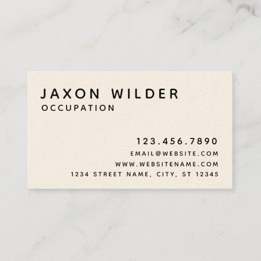 Raven Smoke Cloud Watercolor Minimal Rustikal Visitenkarte (Rückseite)