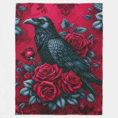 Raven Song 60x80 Fleece Blanket (Vorderseite)