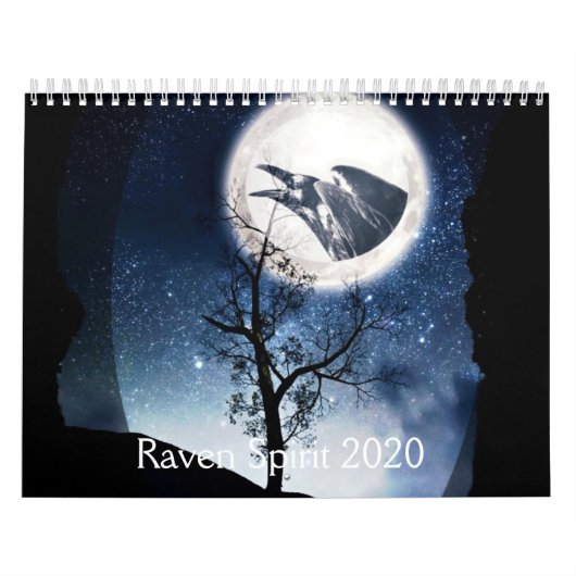 Raven Spirit 2020 Kalender (Titelbild)