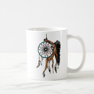 Raven Spirit Dreamcatcher Kaffeetasse
