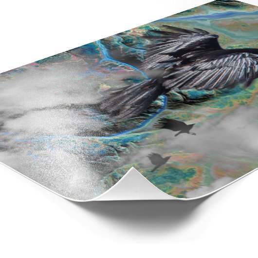 RAVEN SQUADRON FOTODRUCK (Ecke)