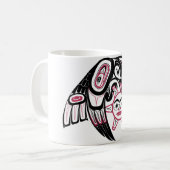 Raven Stealing the Sun Kaffeetasse (Vorderseite Links)