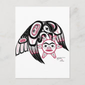 Raven Stealing the Sun Postkarte (Vorderseite)