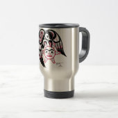 Raven Stealing the Sun Reisebecher (VorderseiteRechts)