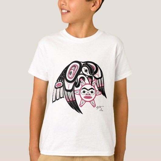 Raven Stealing the Sun T-Shirt (Vorderseite)