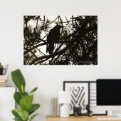 Raven Steampunk Poster (Heimbüro)