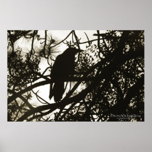 Raven Steampunk Poster