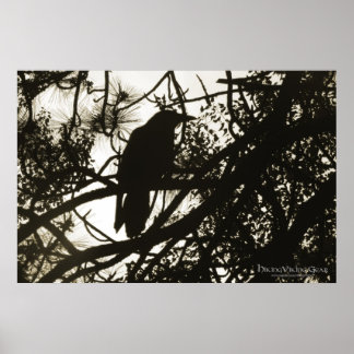 Raven Steampunk Poster