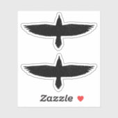 Raven Sticker (Blatt)