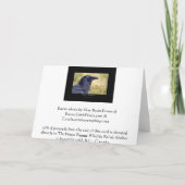 RAVEN STUDY Collection Feiertagskarte (Rückseite)